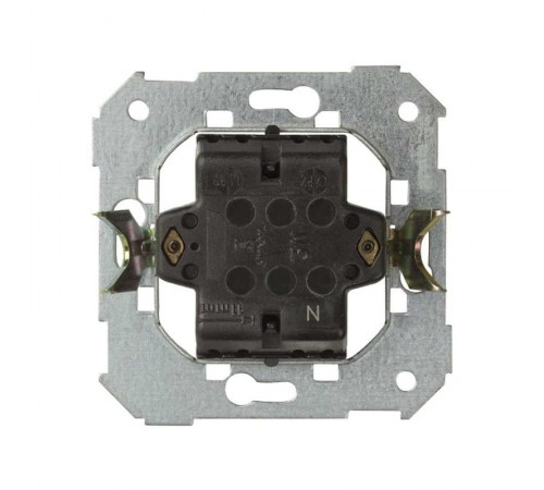 Simon 75 Механизм Выключатель 1-кл проходной с контрольной подсветкой, 10АX, 250В, S82, S82N, S88, S82 Detail  75202-39  Simon