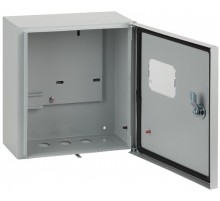 Щит учета металлический навесной ЩУ-1/1-0-76 IP54 (310Х300Х150) (1 дверь)   Б0028768  ЭРА