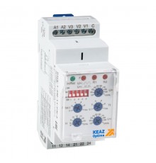 Реле контроля фаз OptiRel D PHS-1-2M-11-PN-2 с внешним питанием 2СО  357852  КЭАЗ