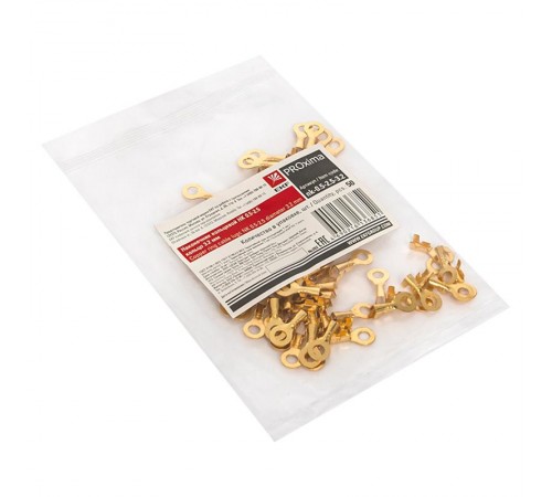 Наконечник кольцевой НК 0.5-2.5 кольцо 3.2 мм (уп 50шт) EKF PROxima  nk-0.5-2.5-3.2  EKF