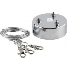 Светильник подвесной LD505 (соединитель для накладных круглых светильников серии AL699/5000), длина 100см, серебро  29723  FERON