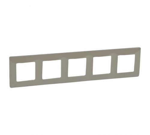 Etika Светлая галька Рамка 5-ая  672525  Legrand