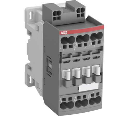 Контактор AF38-30-00K-13 с втычными клеммами, с универсальной катушкой управления 100-250B AC/DC 1SBL297005R1300ABB