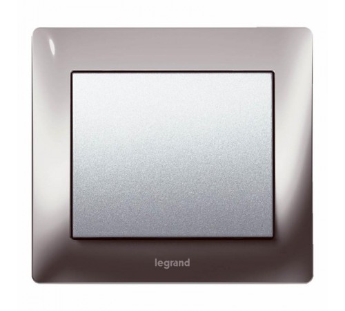 Galea Life Черный Никель/Black Nickel Рамка 1-я  771941  Legrand