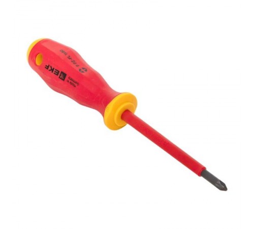 Отвертка Professional PZ-FL1х80 мм VDE 1000В pz-fl-1-80-pro-inEKF