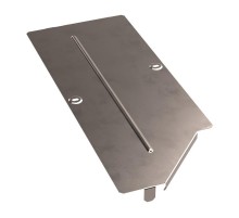 Крышка переходника левого Стандарт INOX (AISI 409) 500х400  PR16.5654  Промрукав