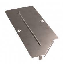 Крышка переходника левого Стандарт INOX (AISI 409) 500х400  PR16.5654  Промрукав