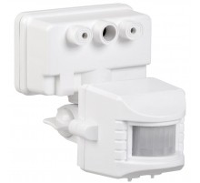 Датчик движения ДД 019 белый, макс. нагрузка 1100Вт, угол обзора 120град., дальность 12м, IP44,  LDD13-019-1100-001  IEK