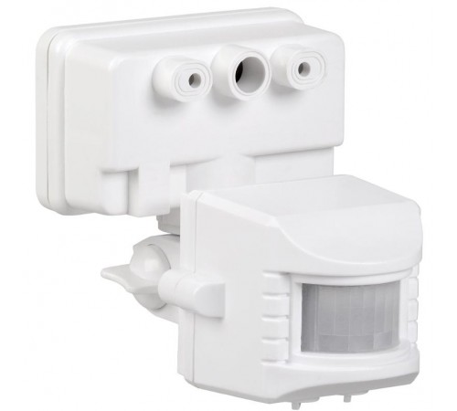 Датчик движения ДД 019 белый, макс. нагрузка 1100Вт, угол обзора 120град., дальность 12м, IP44,  LDD13-019-1100-001  IEK
