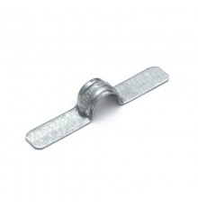 Скоба металлическая двухлапковая СМД d10-11 мм для монтажного пистолета (без отверстий) (100 шт/уп)  PR13.1980  Промрукав