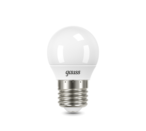 Лампа светодиодная Шар 9.5W 950lm 6500K E27 LED 1/10/100  105102310  Gauss