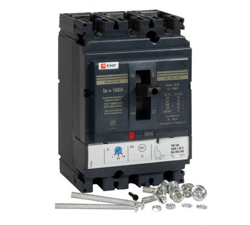 Выключатель автоматический ВА-99C (Compact NS) 160/160А 3P 36кА EKF PROxima  mccb99C-160-160  EKF