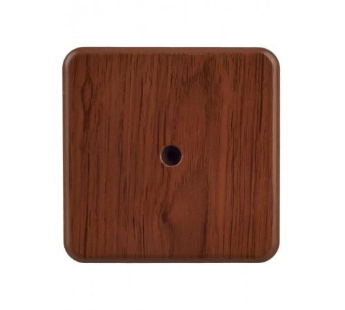 Коробка распределительная КМ41212-05 для о/п 79х79х23 мм дуб (6 клемм 6мм2)  UKO10-075-075-020-K24  IEK