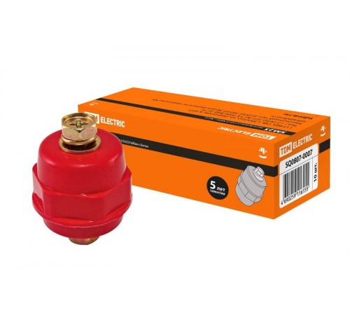 Изолятор SM25 силовой Н25хD27хМ6мм с болтом   SQ0807-0007  TDM