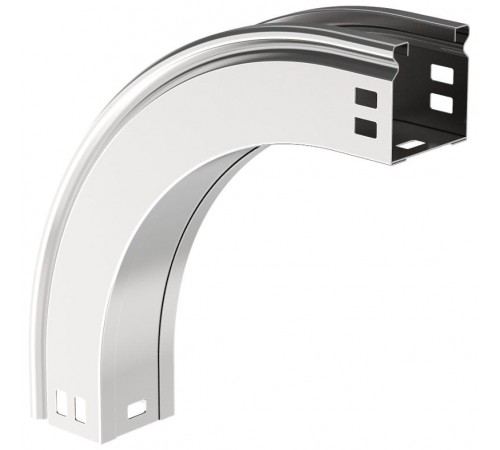 ESCA Поворот плавн. 90град тип В20 50х150мм  CPV41-0-90-050-150  IEK