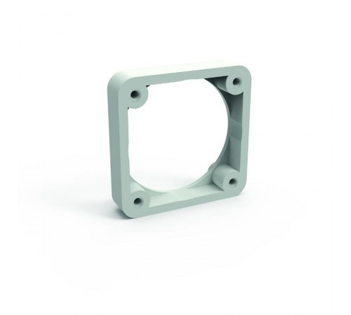 Рамка под розетки шуко фланец 50х50 посад. отв 38х38 мм 1843 I 1843-Bals I Bals