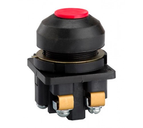 КЕ-081 У2 исп.3, красный, 2р, цилиндр, IP54, 10А, 660В, выключатель кнопочный (ЭТ)  ET502377  Электротехник