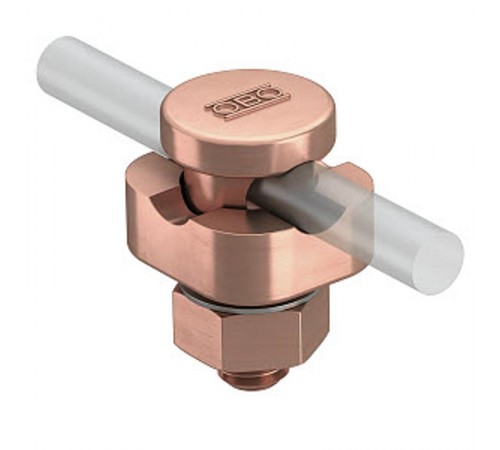 Клемма крепежная для прутка  * (5001 ZN-CU)  5304113  OBO Bettermann