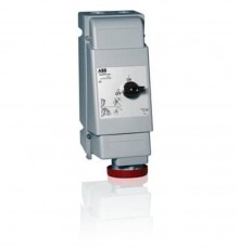 Розетка с механической блокировкой 363MVS11WH,63A,3P+E,IP67,11ч2CMA162840R1000 ABB