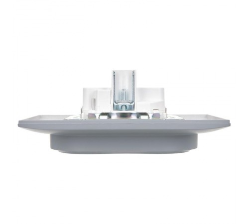 SKANDY Розетка 2-местная с з/к/ш 16А в сб. SK-R07Gr серый  SK-R24-16-K03-F  IEK