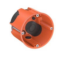 Коробка монтажная для полой стены 68х61 мм, D68mm, H61 mm с воздухонепроницаемыми мембранными вводами, уп 25 шт (HG 61-L)  2003808  OBO Bettermann