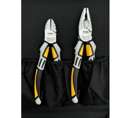 Набор отверток Ergonic SL, PH, PZ с бокорезами и пассатижами в сумке  40090504  Felo