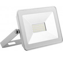Прожектор светодиодный SFL90-30 2835SMD 30W 6400K AC220V/50Hz IP65, белый в компактном корпусе, 150*27*110 мм  55072  SAFFIT