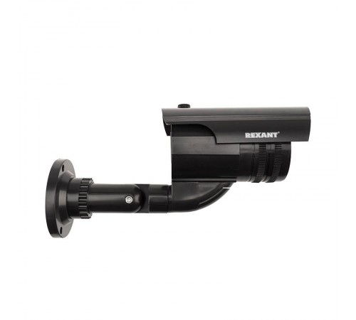 Муляж камеры уличный, цилиндрический, черный  45-0250  REXANT