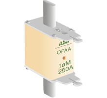 Предохранитель OFAF1aM250 250A тип аМ размер1, до 500В  1SCA022697R7730  ABB