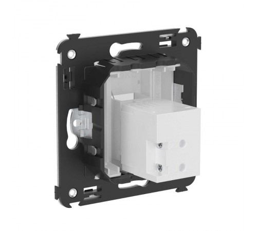 USB 2.0 розетка одинарная в стену, тип А-А, "Avanti", "Белое облако"  4400403  DKC