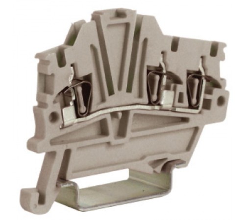 HMM.1/1+2(Ex)i, проходной зажим 1,5 кв.мм синий 1 ввод/2 вывода  ZHI410  DKC