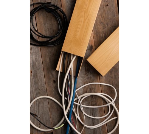 Канал кабельный под светлое дерево (100х40) (24м.) EKF PROxima  kk-100-40w  EKF