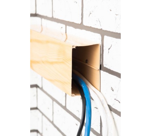 Канал кабельный под светлое дерево (100х40) (24м.) EKF PROxima  kk-100-40w  EKF