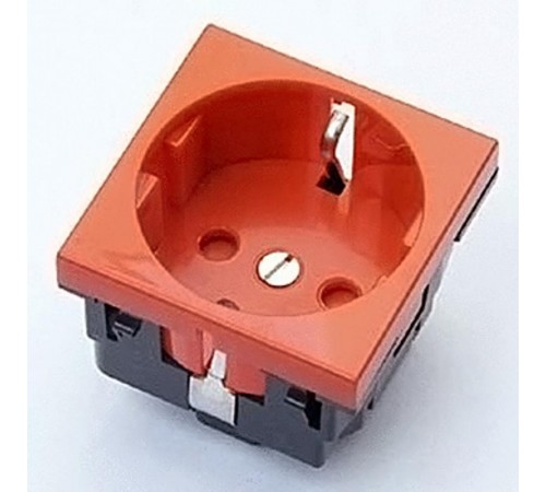 Розетка Mosaic 2M 2P+Т нем.ст с блокировкой (необх ключ 050299)  077214  Legrand