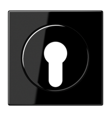 Крышка к выключателю для замочного механизма; чёрная LS928SW Jung