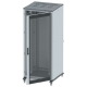 Напольный шкаф 42U Ш600хГ600 передняя дверь стекло, задняя глухая дверь,крыша укомплектована вводом и заглушками  R5IT4766GS  DKC