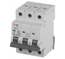 Автоматический выключатель  PRO VA63-3P32C4.5 ВА47-63 3P 32А кривая C 4,5кА   Б0059440  ЭРА