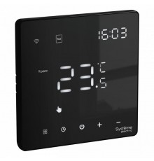 ArtGallery Черный Термостат программируемый с Wi-Fi для электрического теплого пола, 16 А, моноблочный GAL001038  SE