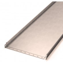 Лоток неперфорированный Стандарт INOX (AISI 409) 500х50х3000 (1,0 мм) (6 м/уп)  PR16.2404  Промрукав