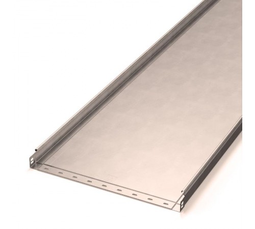 Лоток неперфорированный Стандарт INOX (AISI 409) 500х50х3000 (1,0 мм) (6 м/уп)  PR16.2404  Промрукав