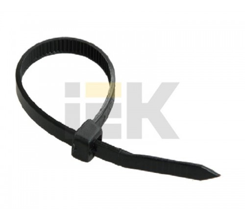 Хомут 3.6х300мм нейлон черные (100шт)   UHH32-D036-300-100  IEK
