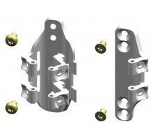 Набор петель для мод. дверей TriLine-R  RZ202  ABB