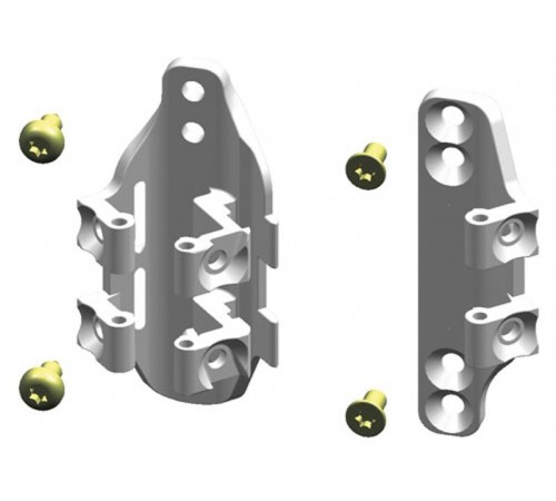 Набор петель для мод. дверей TriLine-R  RZ202  ABB