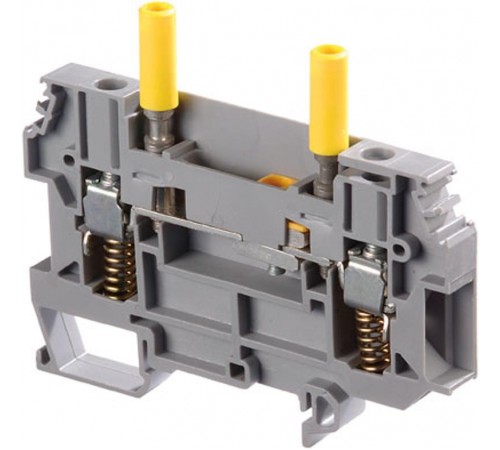 Клемма винт. измер. D 6/8.ST1.RS, винт. зажим подпружиненный, 6мм.кв.  1SNA115831R0400  TE