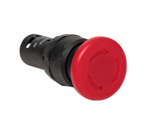 Кнопка SW2C-11MZ поворотная "грибок" красная NO+NC EKF PROxima  sw2c-mz-r  EKF