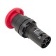 Кнопка SW2C-11MZ поворотная "грибок" красная NO+NC EKF PROxima  sw2c-mz-r  EKF