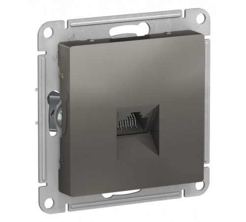 AtlasDesign Сталь Розетка компьютерная RJ45, механизм  ATN000983  SE
