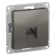 AtlasDesign Сталь Розетка компьютерная RJ45, механизм  ATN000983  SE