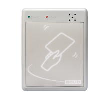 Считыватель проксимити карты для взятия под охрану, снятия с охраны и доступа, выходной код touch memory, исполнение - врезной  С2000-Proxy  Болид