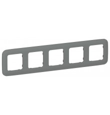 FLITE Artistic Рамка 5-ая РУ-5-А-ФлМА мокрый асфальт  FI-M52-31-20-K80  IEK